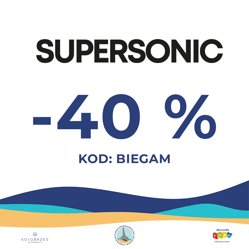 Supersonic Food wspiera biegaczy II Kołobrzeskiego Półmaratonu!