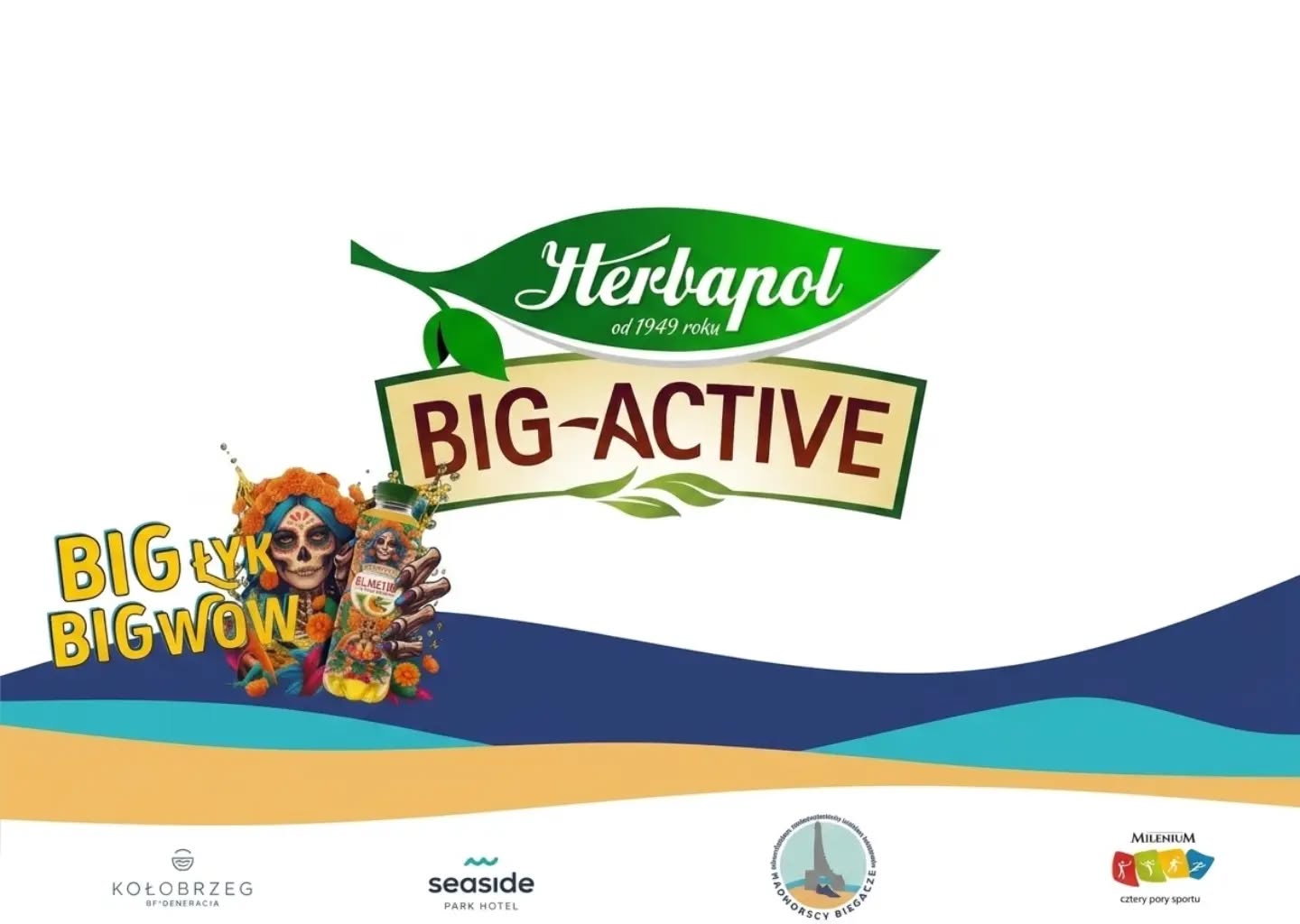 Herbapol i Big-Active biegną z nami podczas Kołobrzeskiej Odysei!