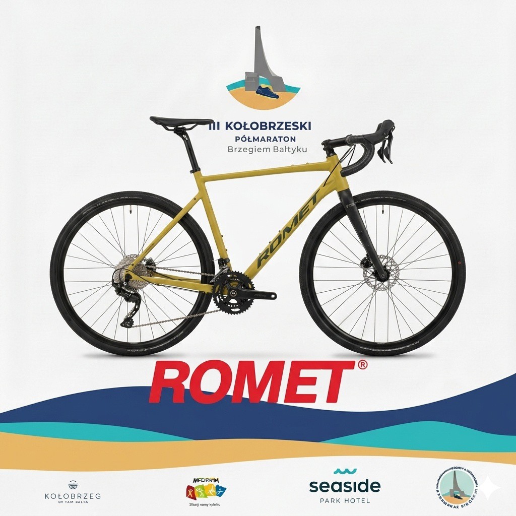 Wygraj rower ROMET na mecie Półmaratonu! Jedziesz dalej z Odyseją!